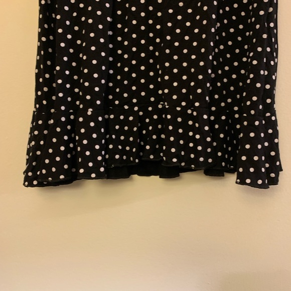 Adorable black polka dot mini dress - Picture 4 of 6